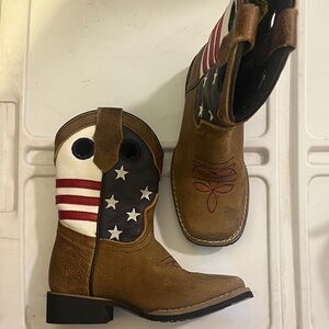 J.B. Dillon Boys Americana cowboy boots
